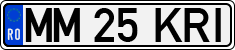 License plate of Romania, Regular plates