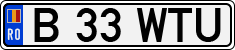 License plate of Romania, Regular plates