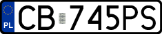 License plates of Poland, Regular car plates