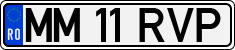 License plate of Romania, Regular plates