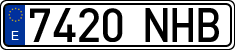 License plates of Spain, Ordinary (2000)