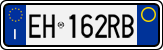 License plate of Italy, Cars (1994 year series)