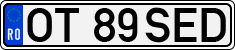License plate of Romania, Regular plates