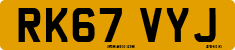 License plate of the United Kingdom, 2001 year system