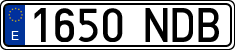 License plates of Spain, Ordinary (2000)