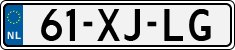 License plate of the Netherlands, Cars