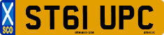 License plate of the United Kingdom, 2001 year system
