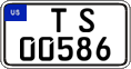 Federal license plates, US Army in Germany (temporary)