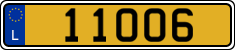 License plate of Luxembourg, Vanity Plates