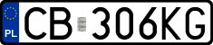 License plates of Poland, Regular car plates