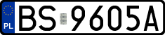 License plates of Poland, Regular car plates