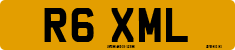 License plate of the United Kingdom, 1983 year system