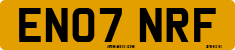 License plate of the United Kingdom, 2001 year system