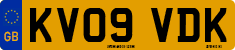 License plate of the United Kingdom, 2001 year system