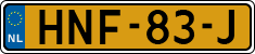 License plate of the Netherlands, Cars