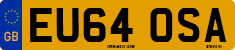 License plate of the United Kingdom, 2001 year system