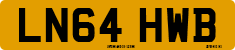 License plate of the United Kingdom, 2001 year system