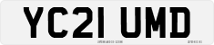 License plate of the United Kingdom, 2001 year system