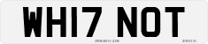 License plate of the United Kingdom, 2001 year system