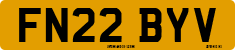 License plate of the United Kingdom, 2001 year system