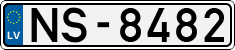 License plate of Latvia, Regular car plates