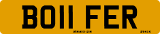 License plate of the United Kingdom, 2001 year system