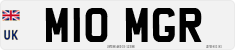 License plate of the United Kingdom, 1983 year system