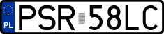 License plates of Poland, Regular car plates