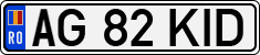 License plate of Romania, Regular plates