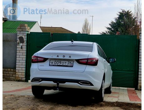 к009от34, Lada (VAZ) Vesta