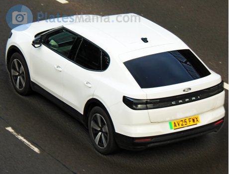 AV25 FWX, Ford Capri