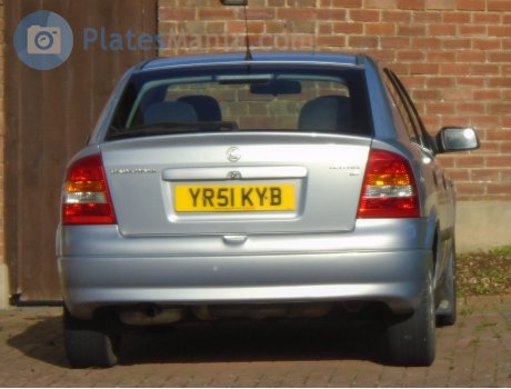 YR51 KYB, Vauxhall Astra