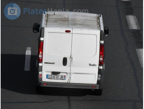 CD-672-JB, Renault Trafic