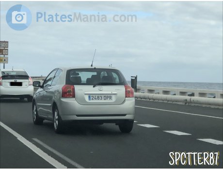 2483 DPR, Toyota Corolla