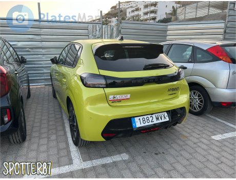 1882 MVX, Peugeot 208