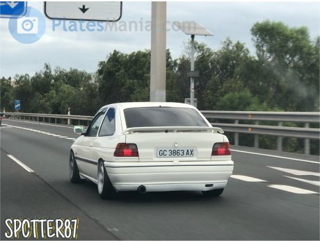 GC 3863 AX, Ford Escort