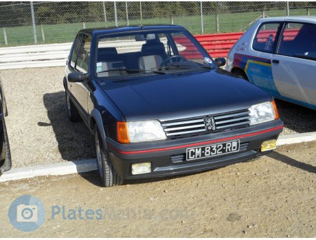 CM-832-RB, Peugeot 205