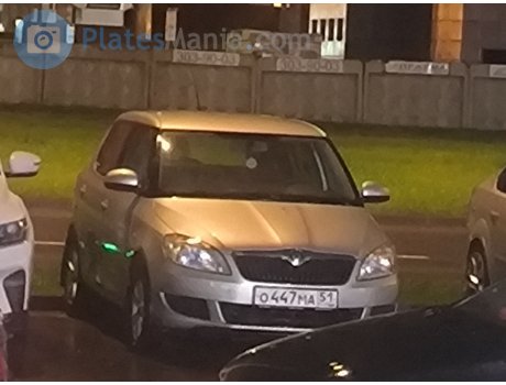 о447ма51, Skoda Fabia