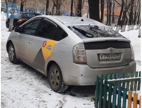 к796хх28, Toyota Prius