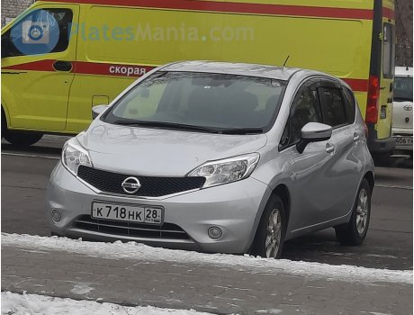 к718нк28, Nissan Note