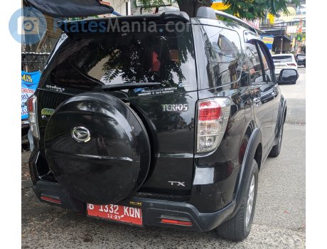 B 1332 KQN, Daihatsu Terios