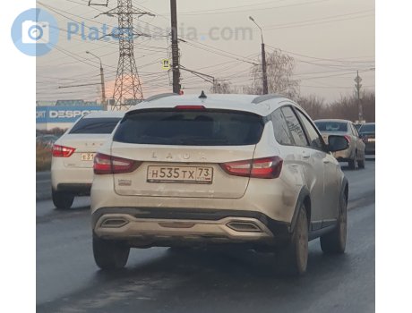 н535тх73, Lada (VAZ) Vesta