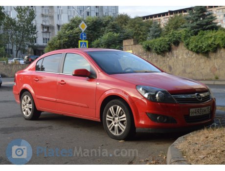 н493ем15, Opel Astra
