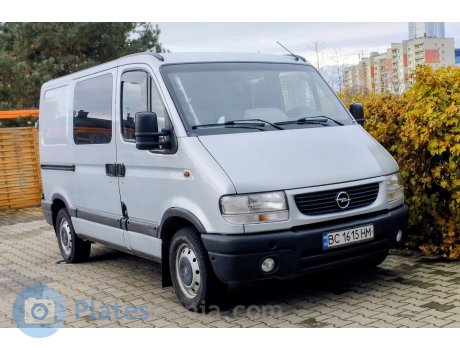 BC 1615 HM, Opel Movano