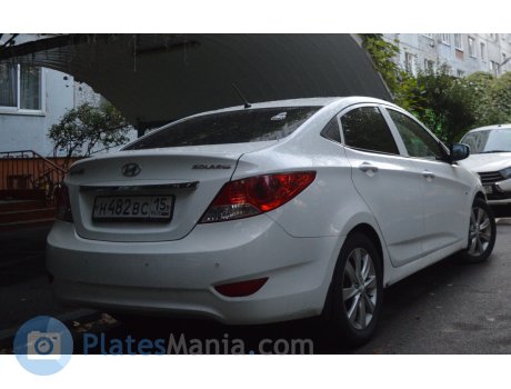 н482вс15, Hyundai Solaris