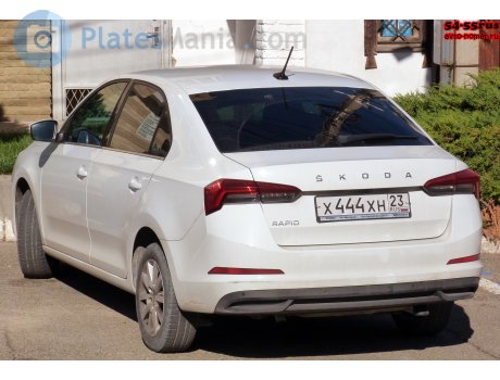 х444хн23, Skoda Rapid