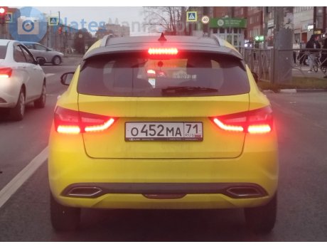 о452ма71, Lada (VAZ) Vesta