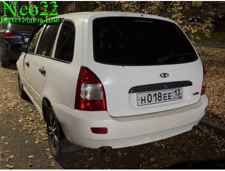 н018ее13, Lada (VAZ) 1117 Kalina