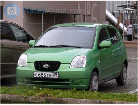 с685те39, Kia Picanto