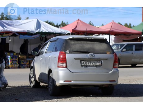 а877ка14, Toyota Wish